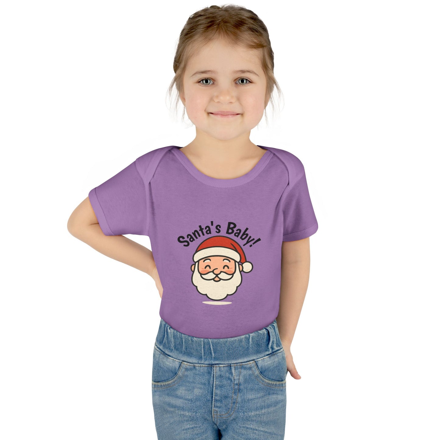 Santa's Baby Infant Bodysuit - Cute Christmas Baby Onesie
