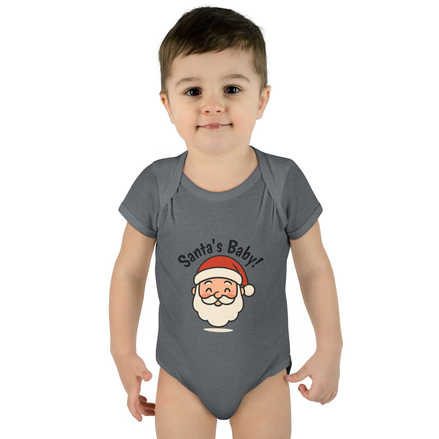 Santa's Baby Infant Bodysuit - Cute Christmas Baby Onesie