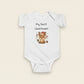 Infant Bodysuit - "My First Christmas" Reindeer Baby Onesie