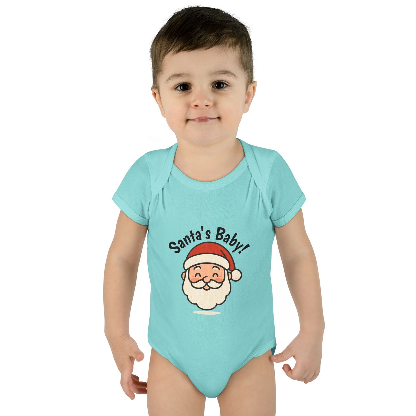 Santa's Baby Infant Bodysuit - Cute Christmas Baby Onesie