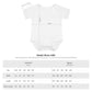 "Born to Break the Rules" Baby Bodysuit – Cute Rebel Infant Onesie (Motorcycle Skeleton Design)