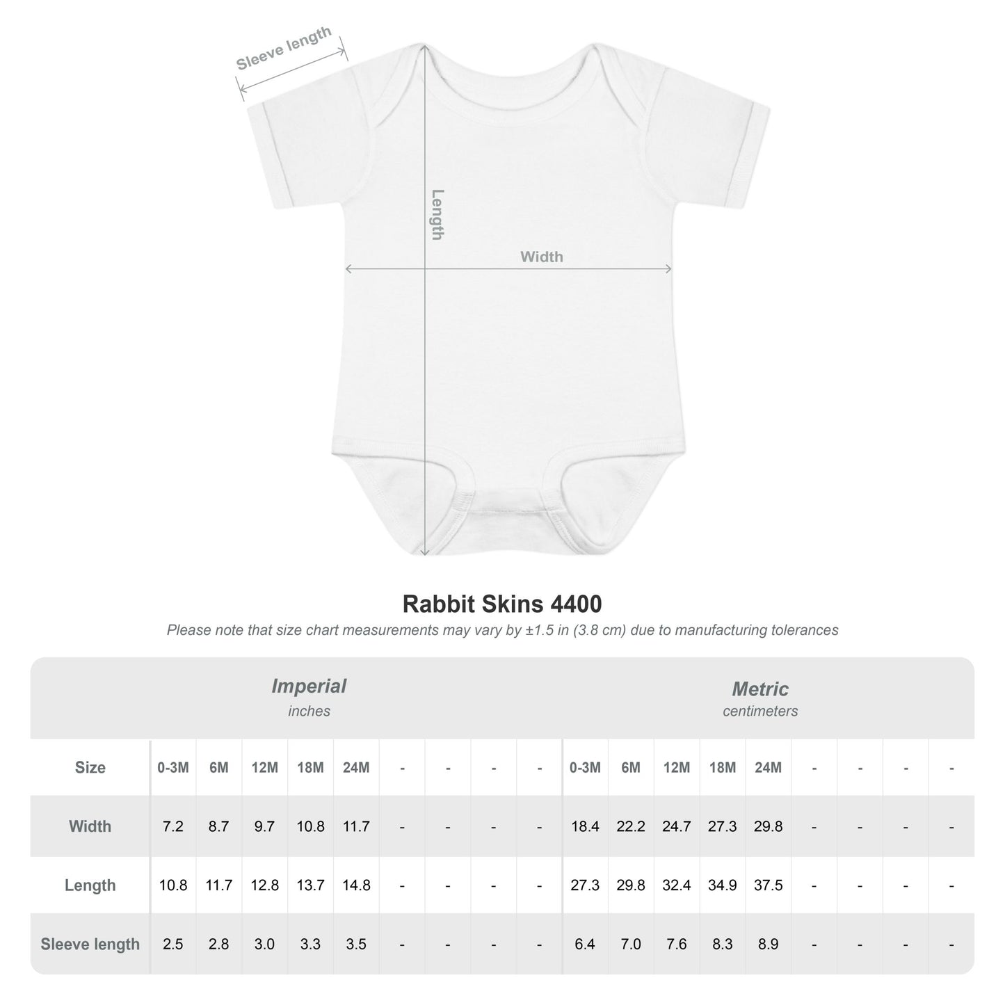 "Born to Break the Rules" Baby Bodysuit – Cute Rebel Infant Onesie (Motorcycle Skeleton Design)
