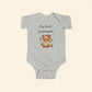 Infant Bodysuit - "My First Christmas" Reindeer Baby Onesie