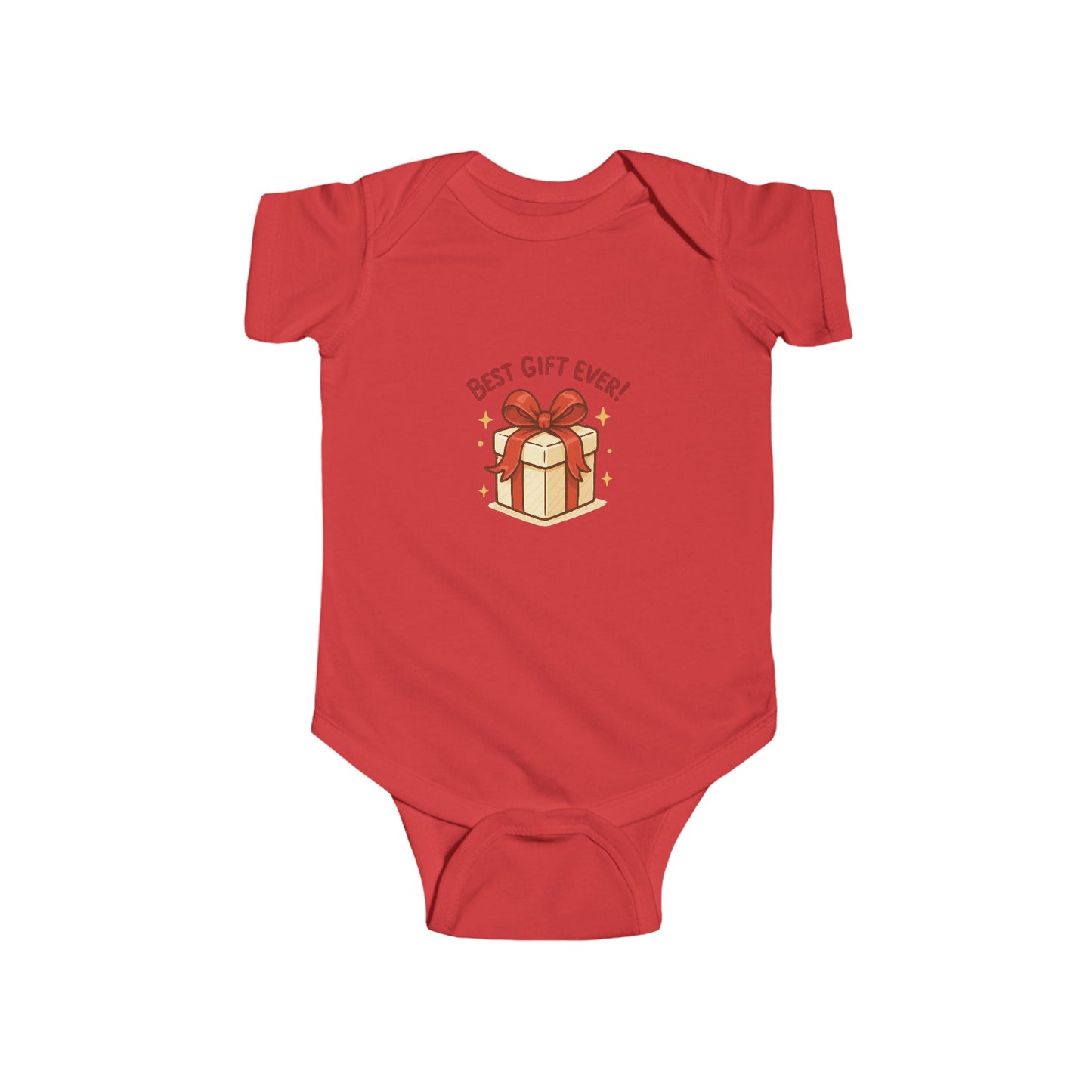 Infant Bodysuit “Best Gift Ever” Cute Present Graphic Baby Onesie