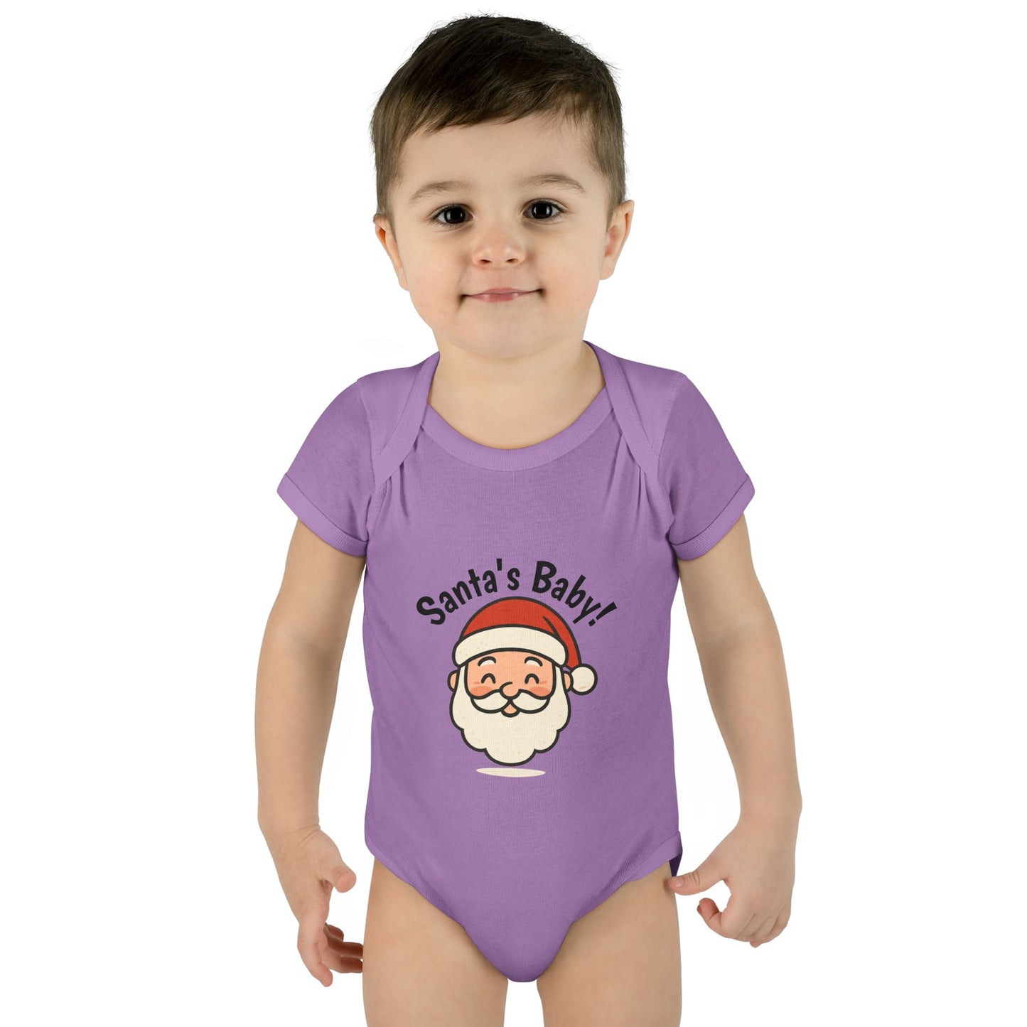 Santa's Baby Infant Bodysuit - Cute Christmas Baby Onesie