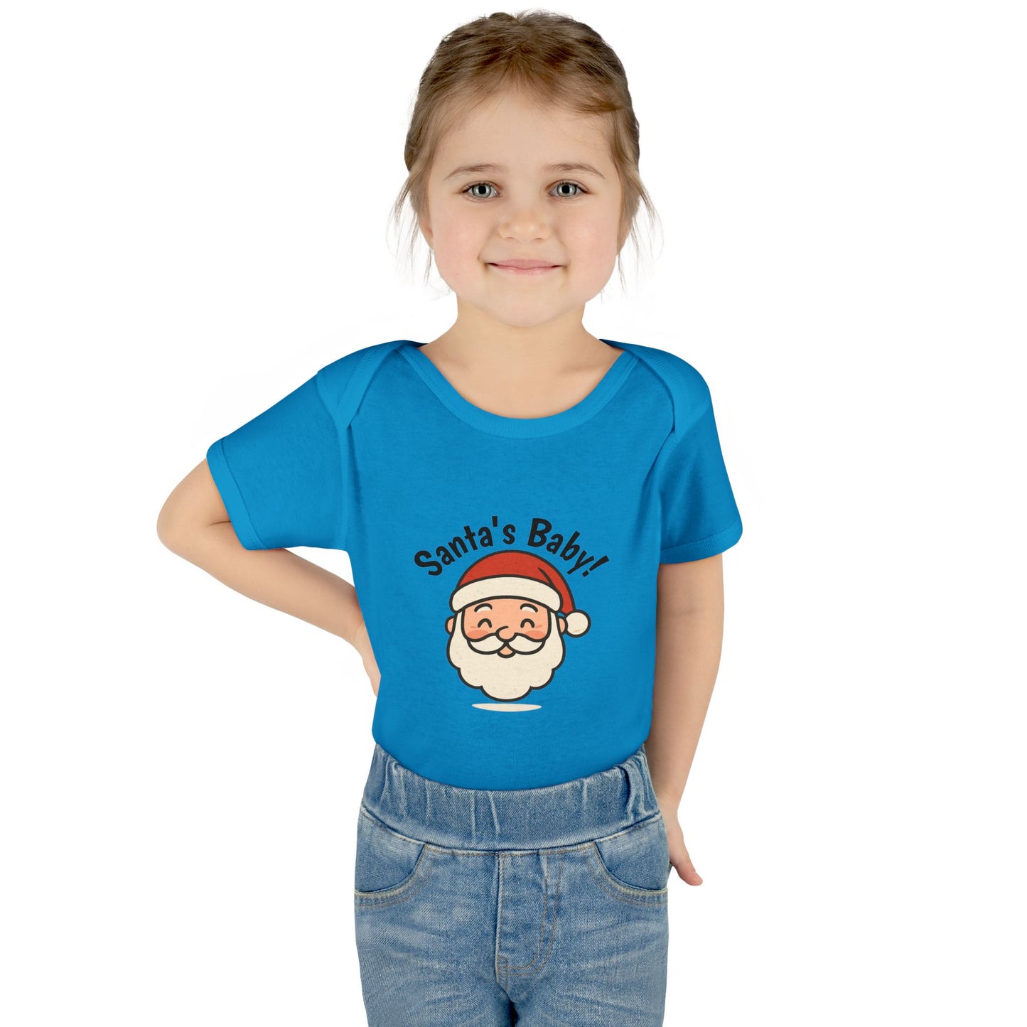 Santa's Baby Infant Bodysuit - Cute Christmas Baby Onesie