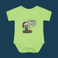 Rebel Milk & Mayhem Infant Bodysuit - Cute Skull Baby Onesie