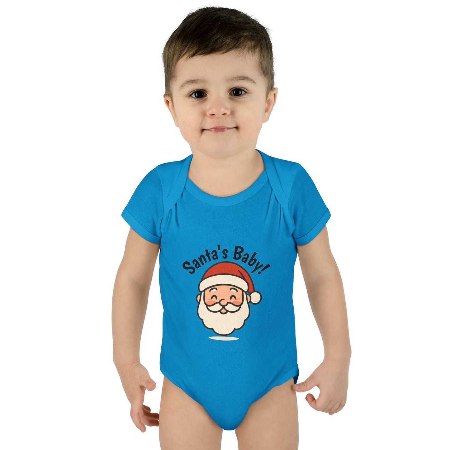 Santa's Baby Infant Bodysuit - Cute Christmas Baby Onesie