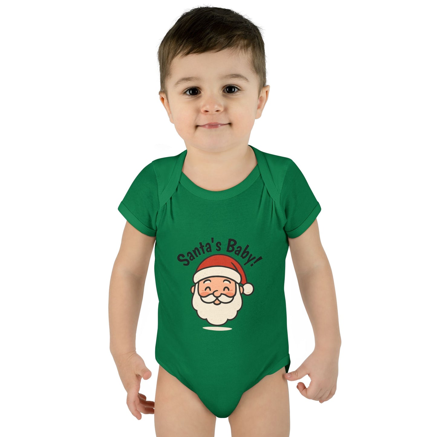 Santa's Baby Infant Bodysuit - Cute Christmas Baby Onesie