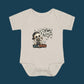 Rebel Milk & Mayhem Infant Bodysuit - Cute Skull Baby Onesie