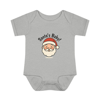 Santa's Baby Infant Bodysuit - Cute Christmas Baby Onesie