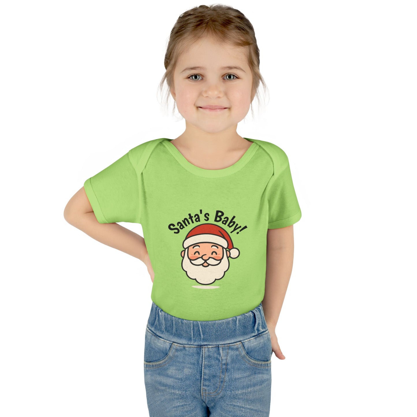 Santa's Baby Infant Bodysuit - Cute Christmas Baby Onesie