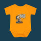 Rebel Milk & Mayhem Infant Bodysuit - Cute Skull Baby Onesie
