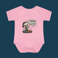 Rebel Milk & Mayhem Infant Bodysuit - Cute Skull Baby Onesie