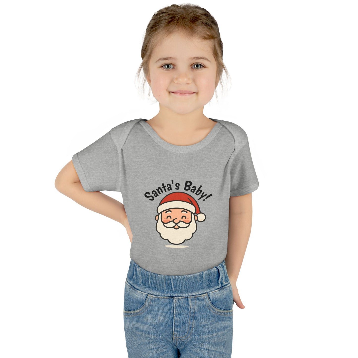 Santa's Baby Infant Bodysuit - Cute Christmas Baby Onesie