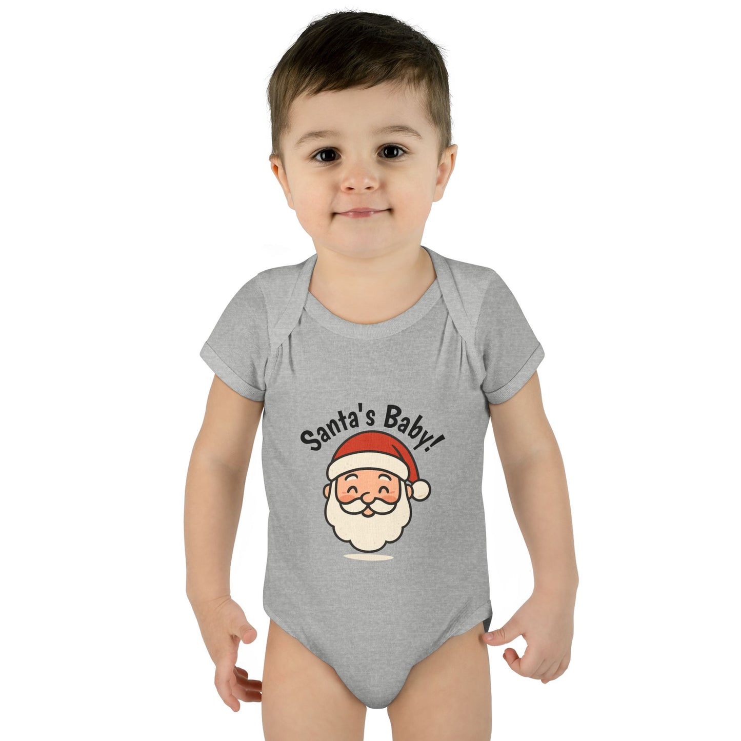 Santa's Baby Infant Bodysuit - Cute Christmas Baby Onesie