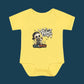 Rebel Milk & Mayhem Infant Bodysuit - Cute Skull Baby Onesie
