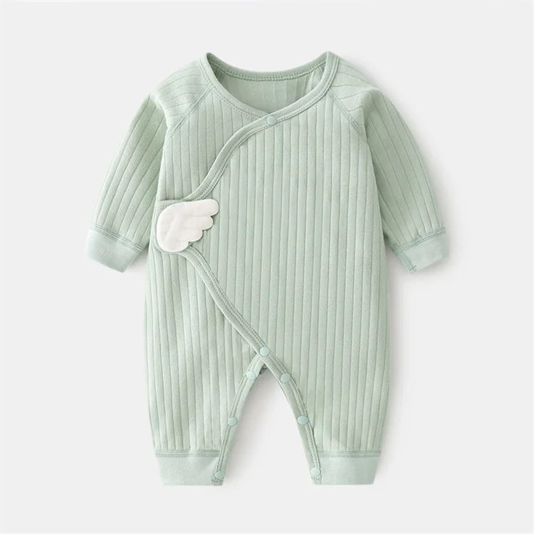 Newborn Cotton Baby Romper, Soft Casual Jumpsuit