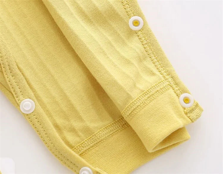Newborn Cotton Baby Romper, Soft Casual Jumpsuit