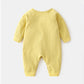 Newborn Cotton Baby Romper, Soft Casual Jumpsuit