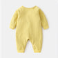 Newborn Cotton Baby Romper, Soft Casual Jumpsuit