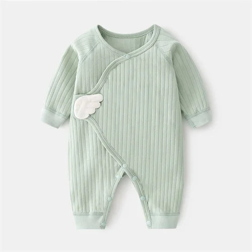 Newborn Cotton Baby Romper, Soft Casual Jumpsuit