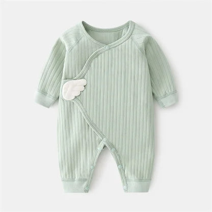 Newborn Cotton Baby Romper, Soft Casual Jumpsuit