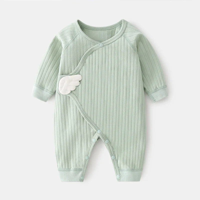 Newborn Cotton Baby Romper, Soft Casual Jumpsuit