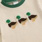 2025-01-13 Lioraitiin Newborn Baby Boys Girls Romper Short Sleeve Crew Neck Duck Embroidery Bodysuit Playsuit