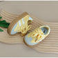 Baby Shoes Leather Toddler Kids Sneakers Outdoor Boys Tennis Soft Sole Fashion Little Girls Sneakers EU 16-25