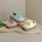Baby Shoes Leather Toddler Kids Sneakers Outdoor Boys Tennis Soft Sole Fashion Little Girls Sneakers EU 16-25