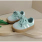 Baby Shoes Leather Toddler Kids Sneakers Outdoor Boys Tennis Soft Sole Fashion Little Girls Sneakers EU 16-25