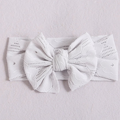 1pcs Bow Baby Head Band for Children Lace Baby Headbands Newborn Soft Headband Turban Kids Headwear Baby Hair Accessories Girl