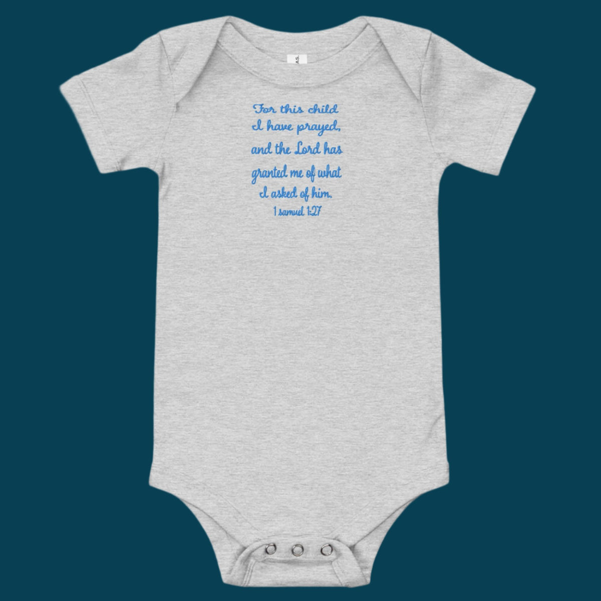 bible Baby short sleeve one piece