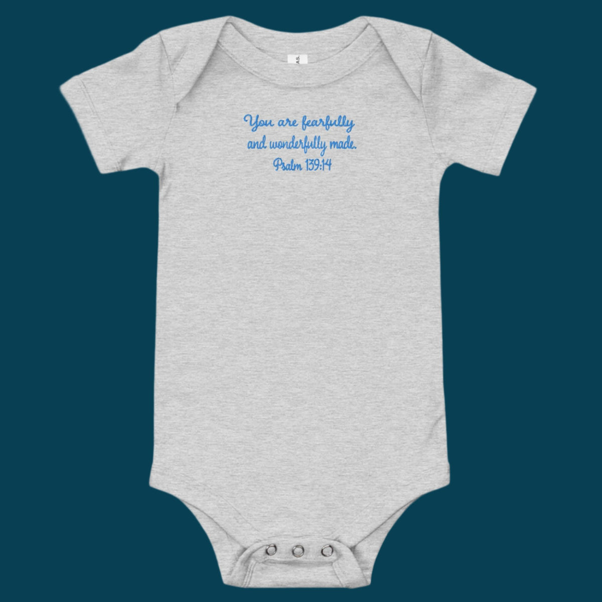 bible Baby short sleeve one piece