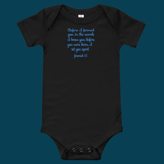 bible Baby short sleeve one piece