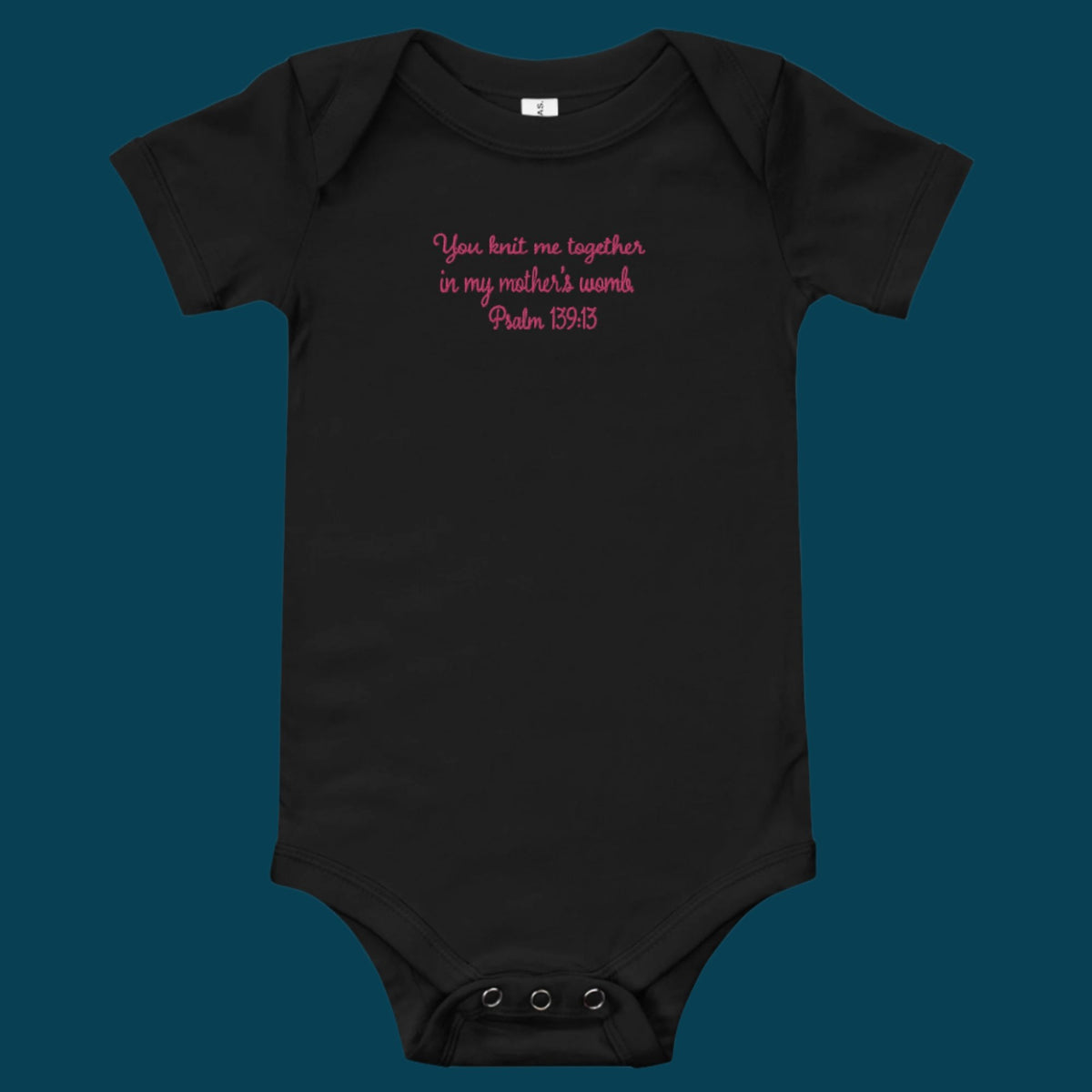 bible Baby short sleeve one piece
