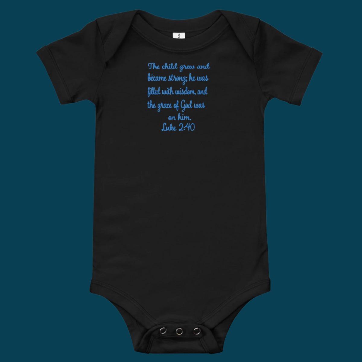 bible Baby short sleeve one piece