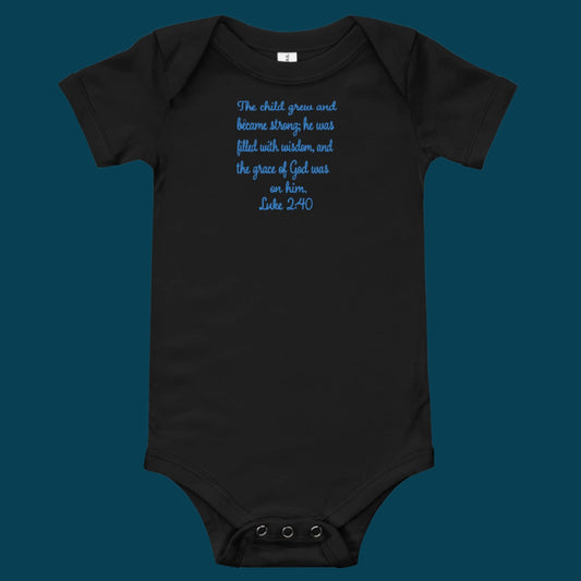 bible Baby short sleeve one piece