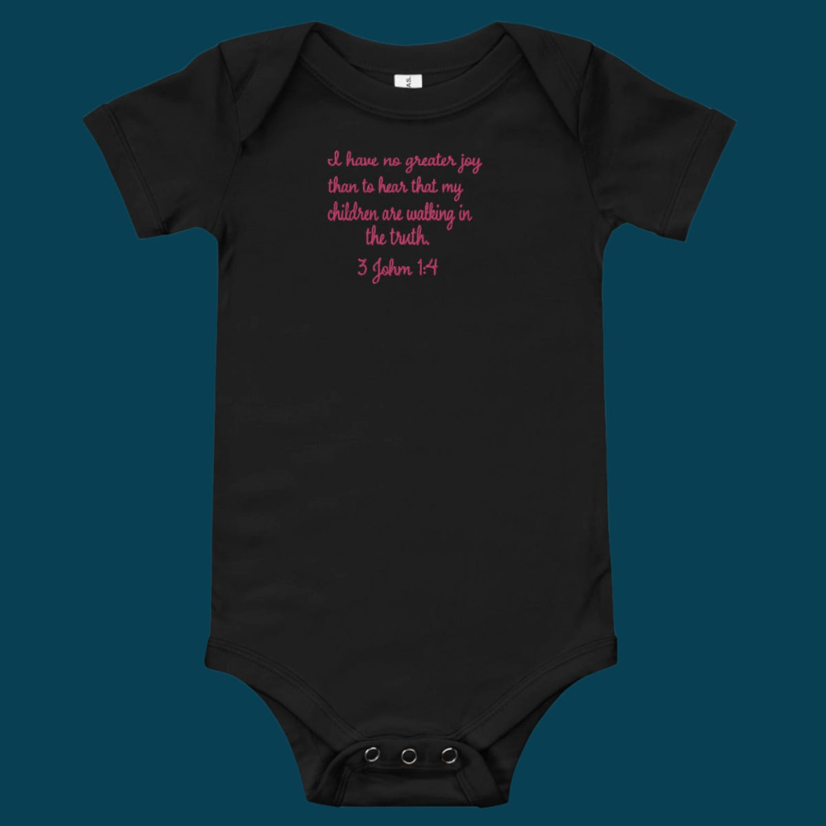 bible Baby short sleeve one piece