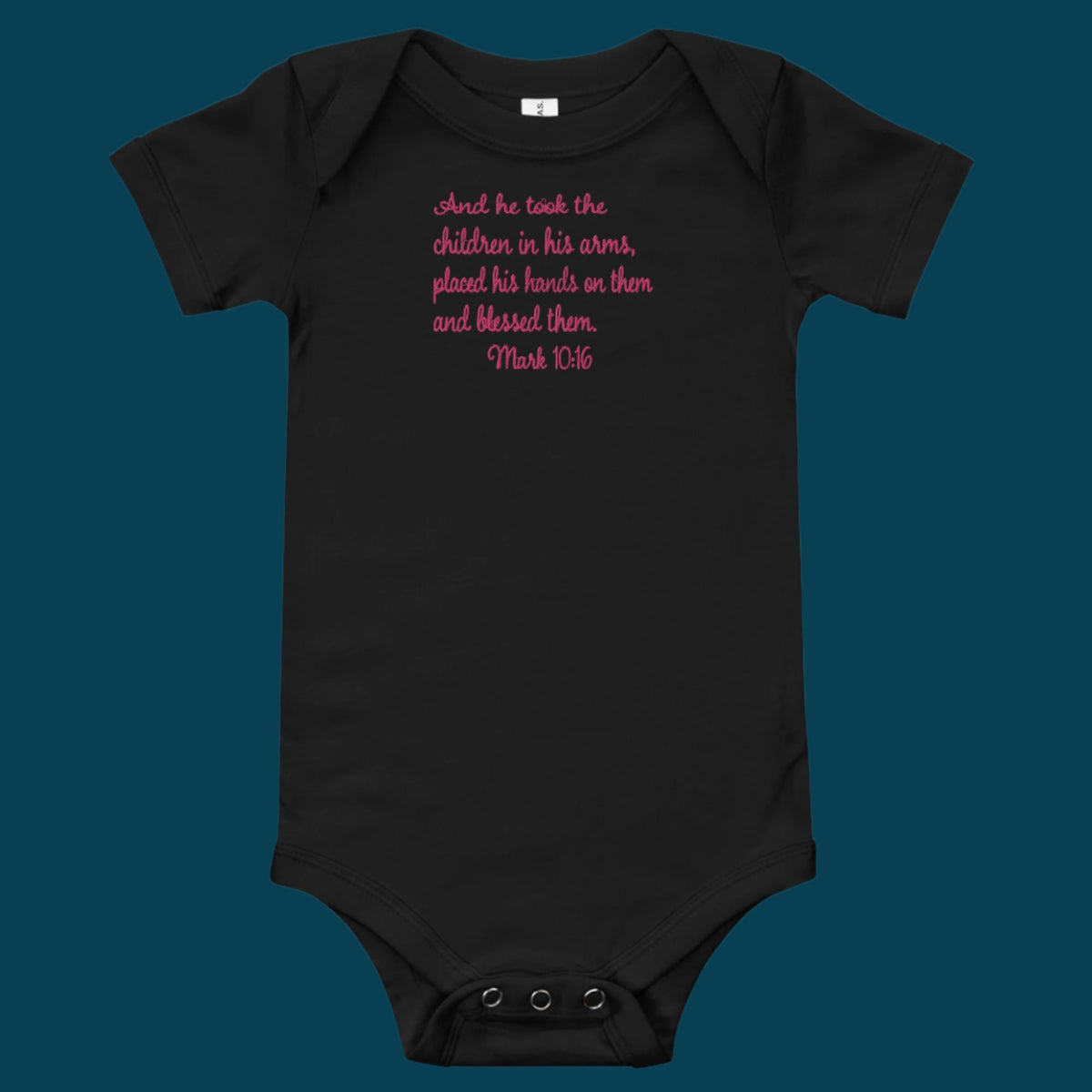 bible Baby short sleeve one piece