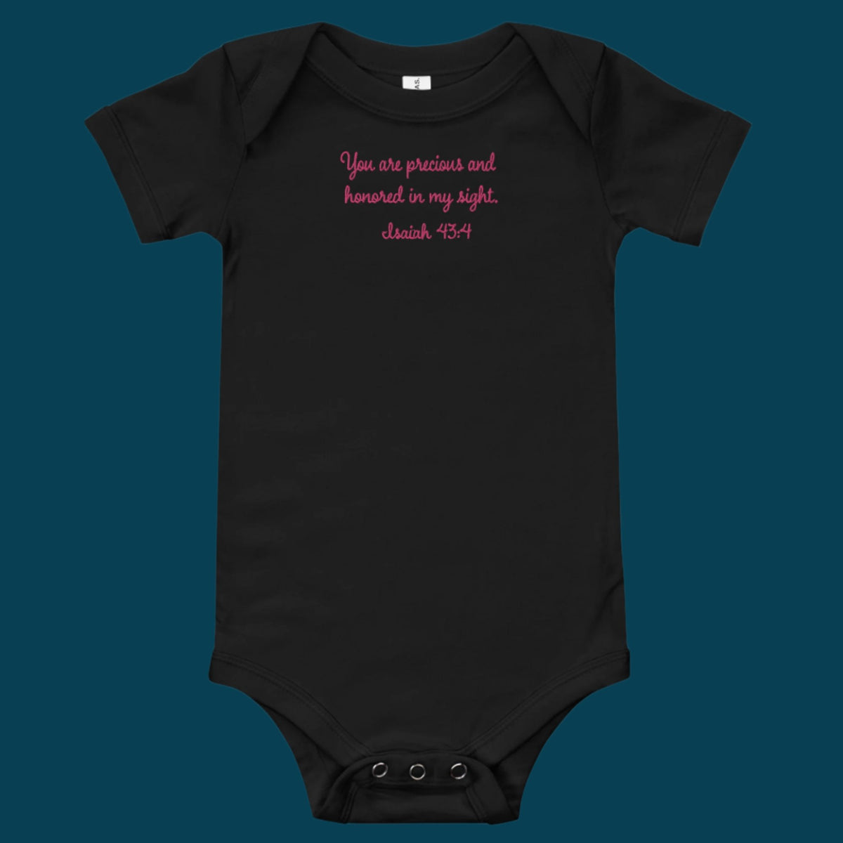 bible Baby short sleeve one piece