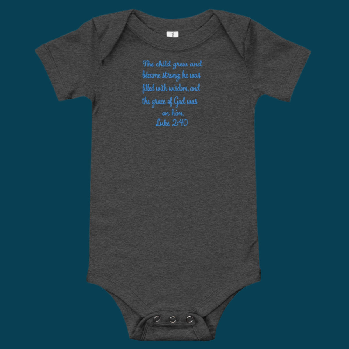 bible Baby short sleeve one piece