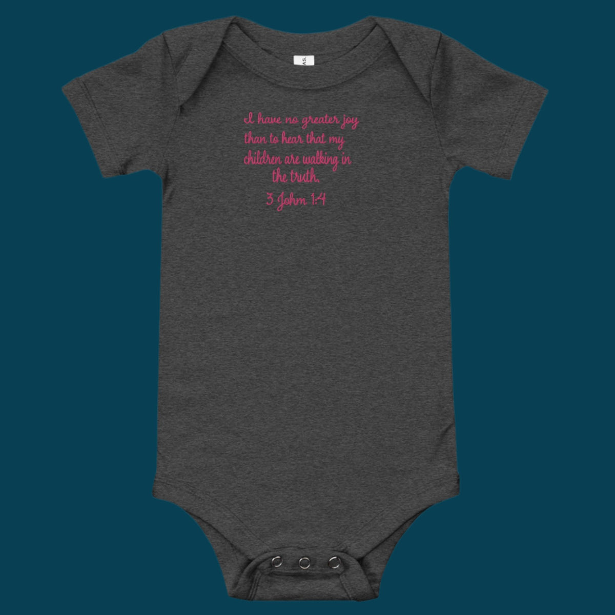 bible Baby short sleeve one piece