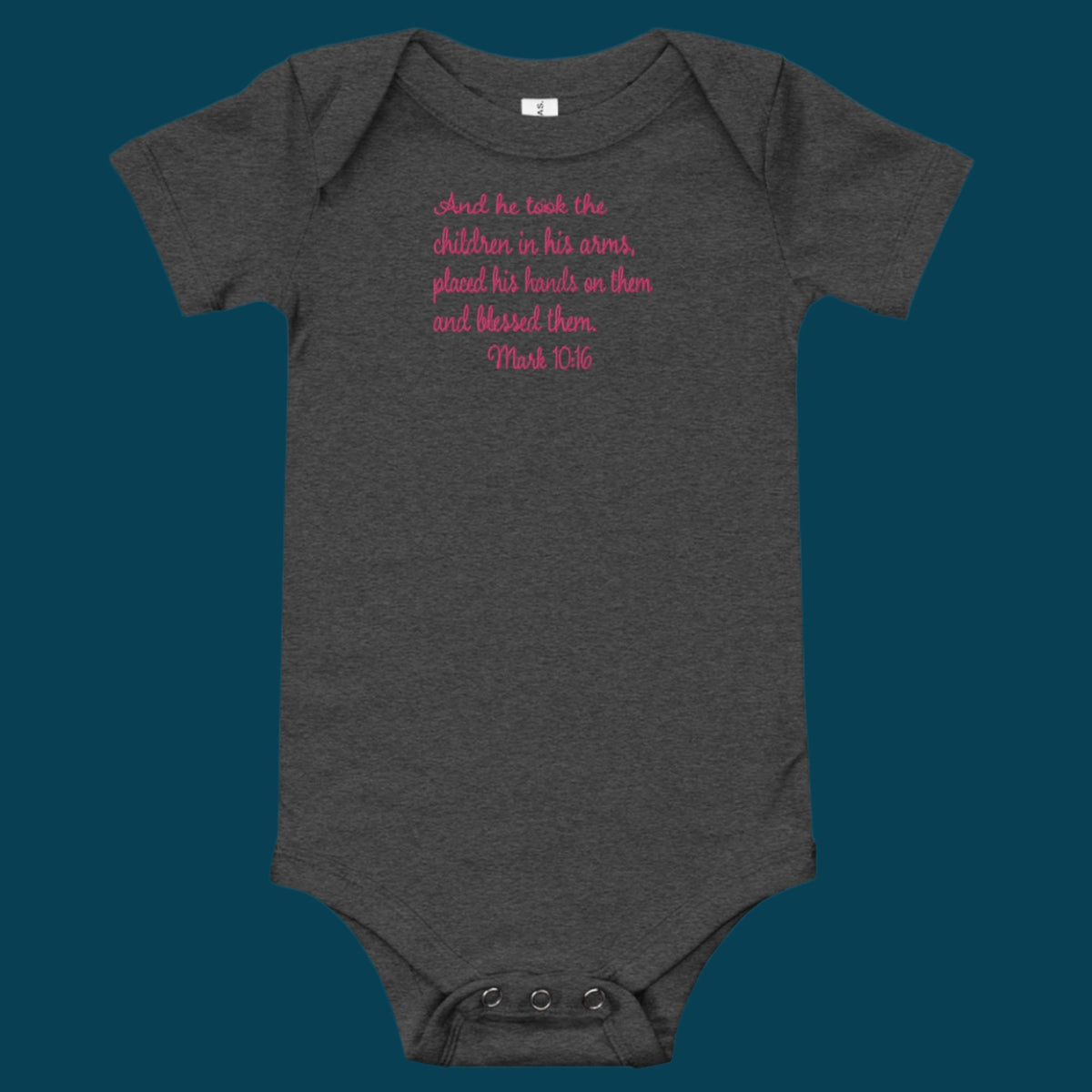 bible Baby short sleeve one piece