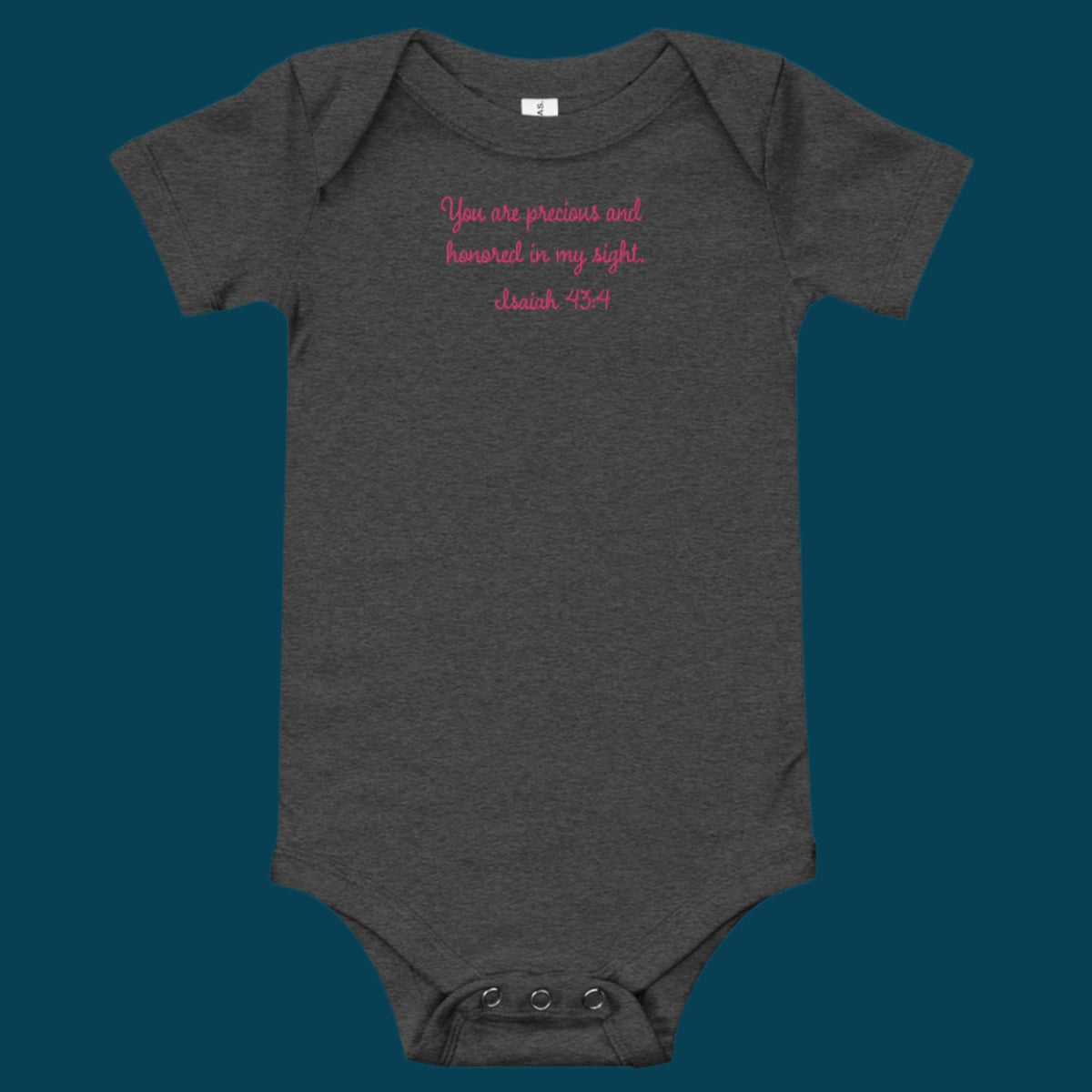 bible Baby short sleeve one piece