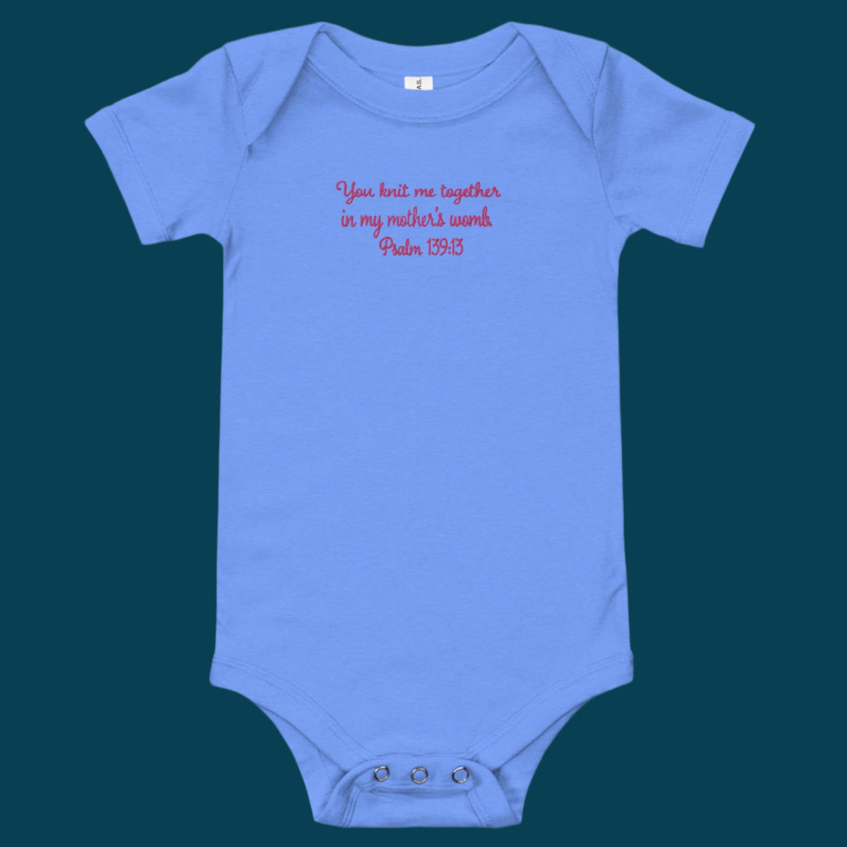 bible Baby short sleeve one piece