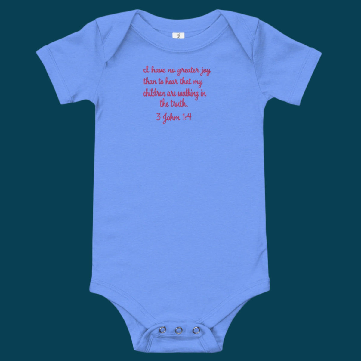 bible Baby short sleeve one piece