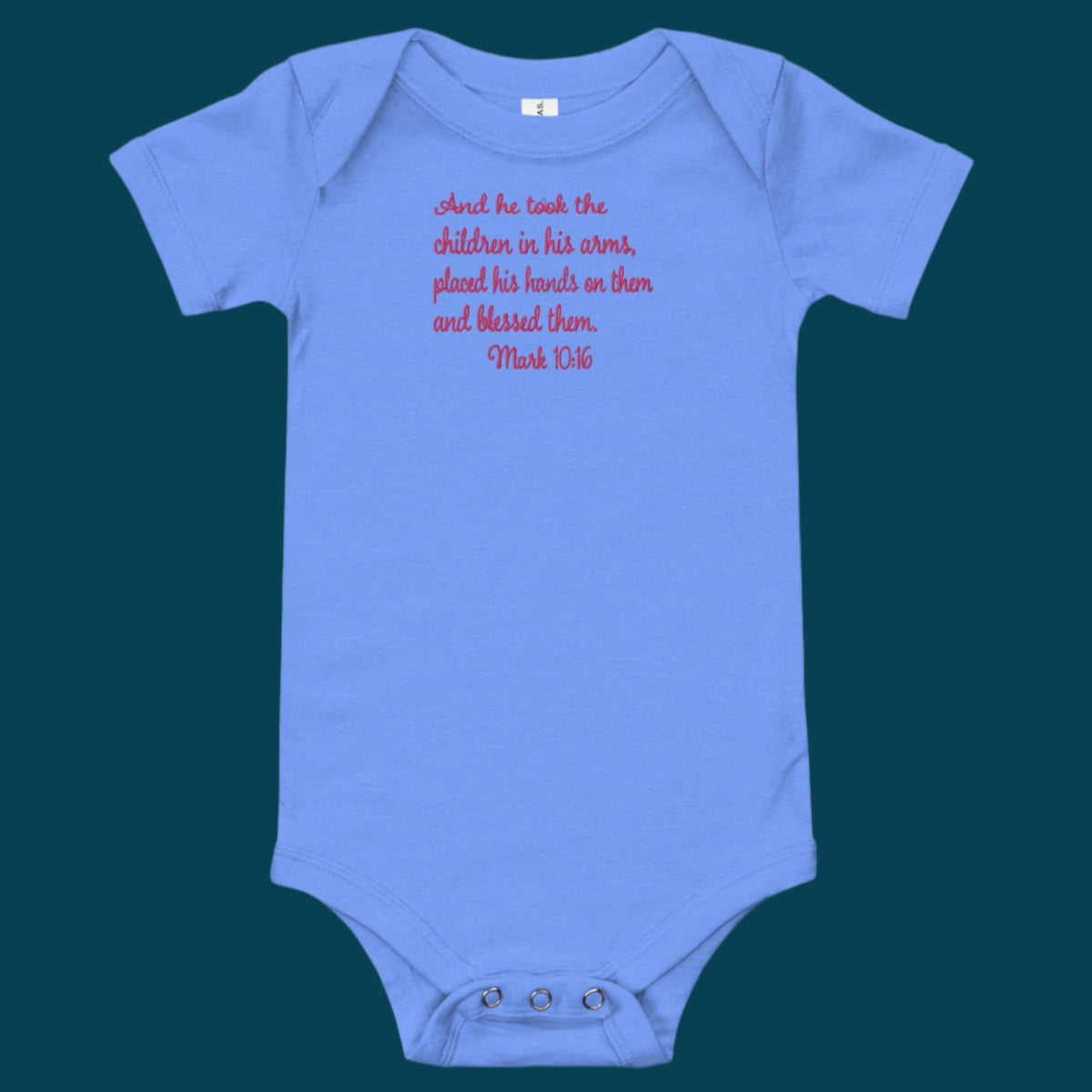 bible Baby short sleeve one piece