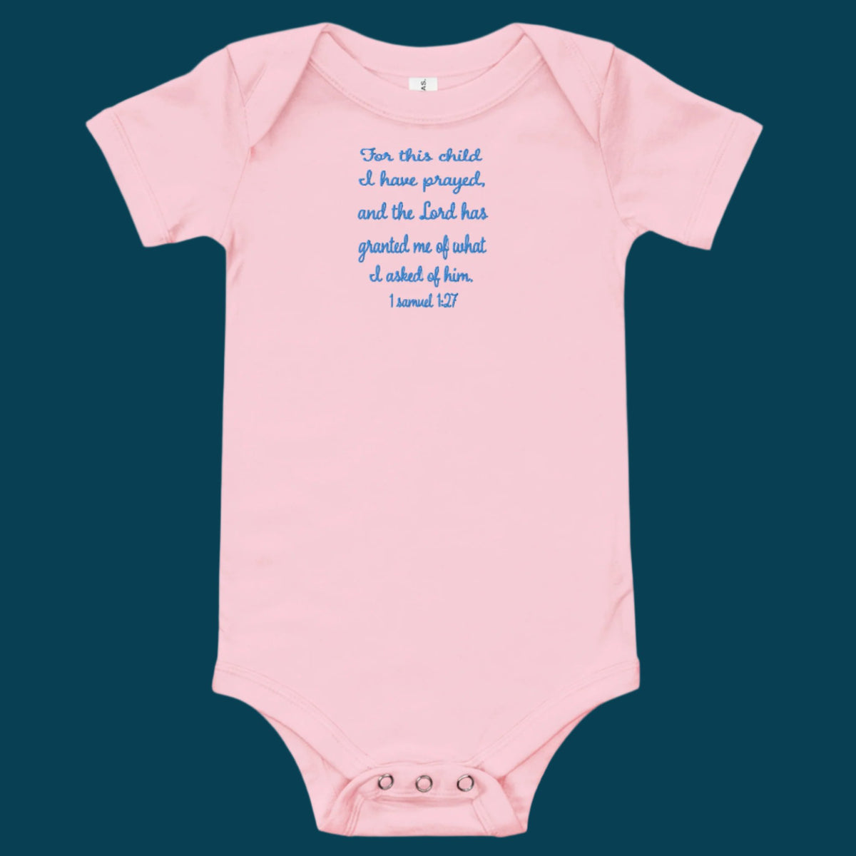 bible Baby short sleeve one piece